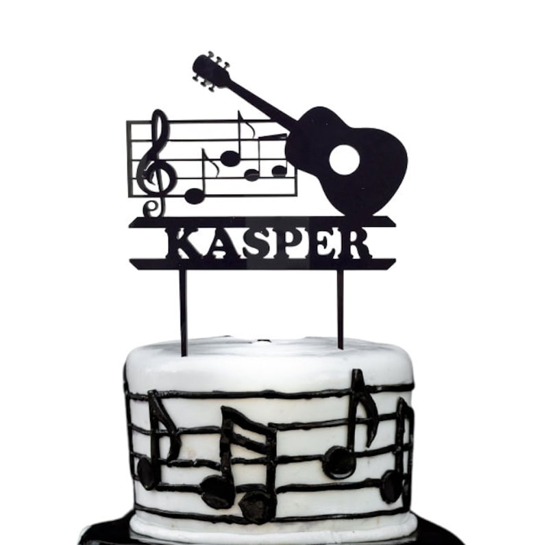 Musical Cake Topper Birthday Cake Wedding Cake Topper Etsy