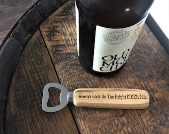 Engraved Wooden Bottle Opener | Personalized Gift