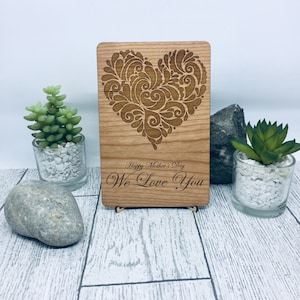 Biglietto per la festa della mamma - Personalizzato, Festa della mamma, Compleanno, Matrimonio, Fidanzamento, Inaugurazione della casa, Anniversario, Regalo