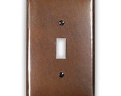 Single Toggle Copper Switch Plate