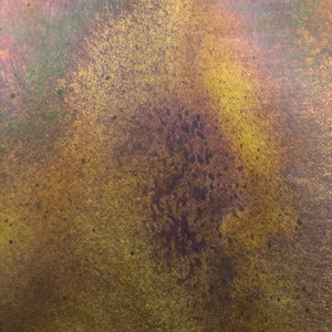 Light Gauge Patina Sheet Copper in Rustic