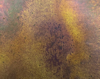Light Gauge Patina Sheet Copper in Rustic