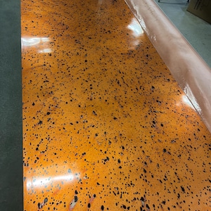 Heavy Gauge Patina Sheet Copper in Sunburst for Copper Projects, Counter Tops, Backsplashes, Stair Risers, Artwork, Furniture and More!