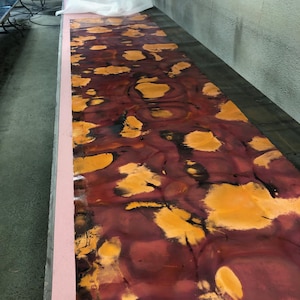 Heavy Gauge Patina Sheet Copper in Rojo Y Negro for Copper Projects, Counter Tops, Backsplashes, Stair Risers, Artwork, Furniture and More!