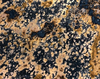 Light Gauge Patina Sheet Copper in Mottled