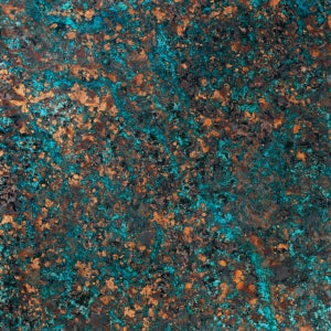Triple Toggle Copper Switch Plate in Mystic Topaz