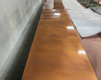 Light Gauge Patina Sheet Copper in Antique