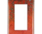 Single Rocker/GFI Copper Switch Plate in Sierra