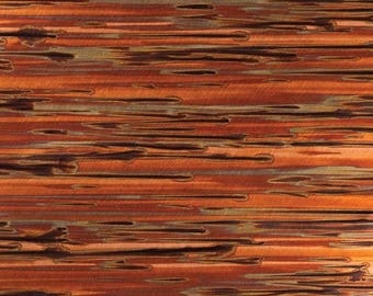Light Gauge Patina Sheet Copper in Enchantment Horizontal