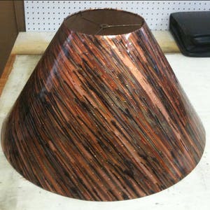 Medium Flare Copper Lamp Shade in Enchantment