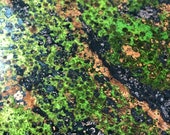 Light Gauge Patina Sheet Copper in Irish Moss