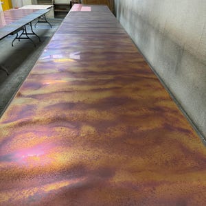 Heavy Gauge Patina Sheet Copper in Rustic for Copper Projects, Counter Tops, Backsplashes, Stair Risers, Artwork, Furniture and More!