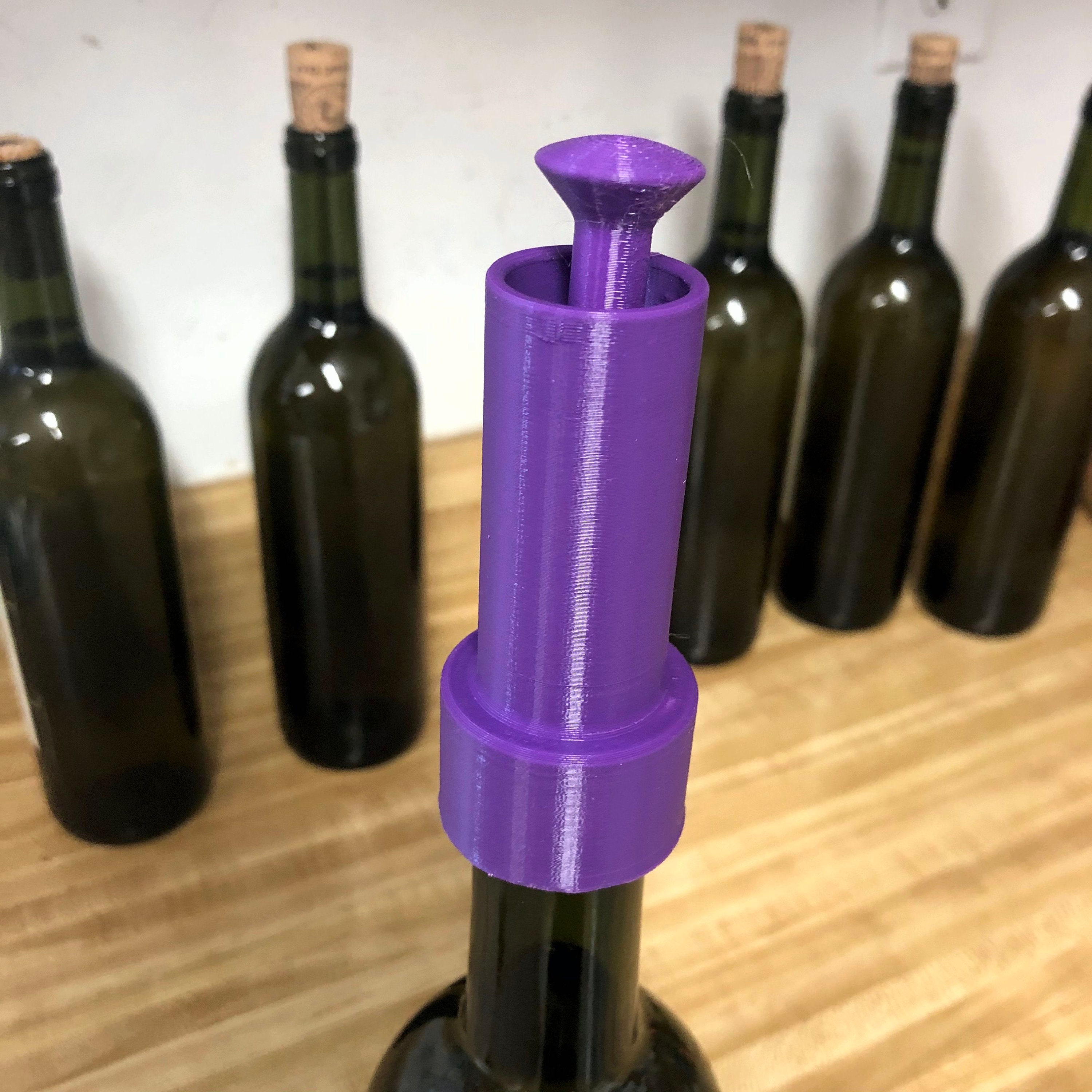 Wine Hand Corker Etsy