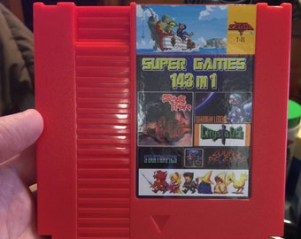 The 143 Best Videogames of all time 100 Best Video Games - NES Classic Games Retro Games Nintendo Entertainment Cart Mario Zelda Megaman
