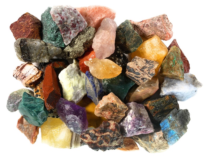 Digging Rough Stone Digging Dolls: Extraordinary Rough Stone Mix From Around the World! - Etsy