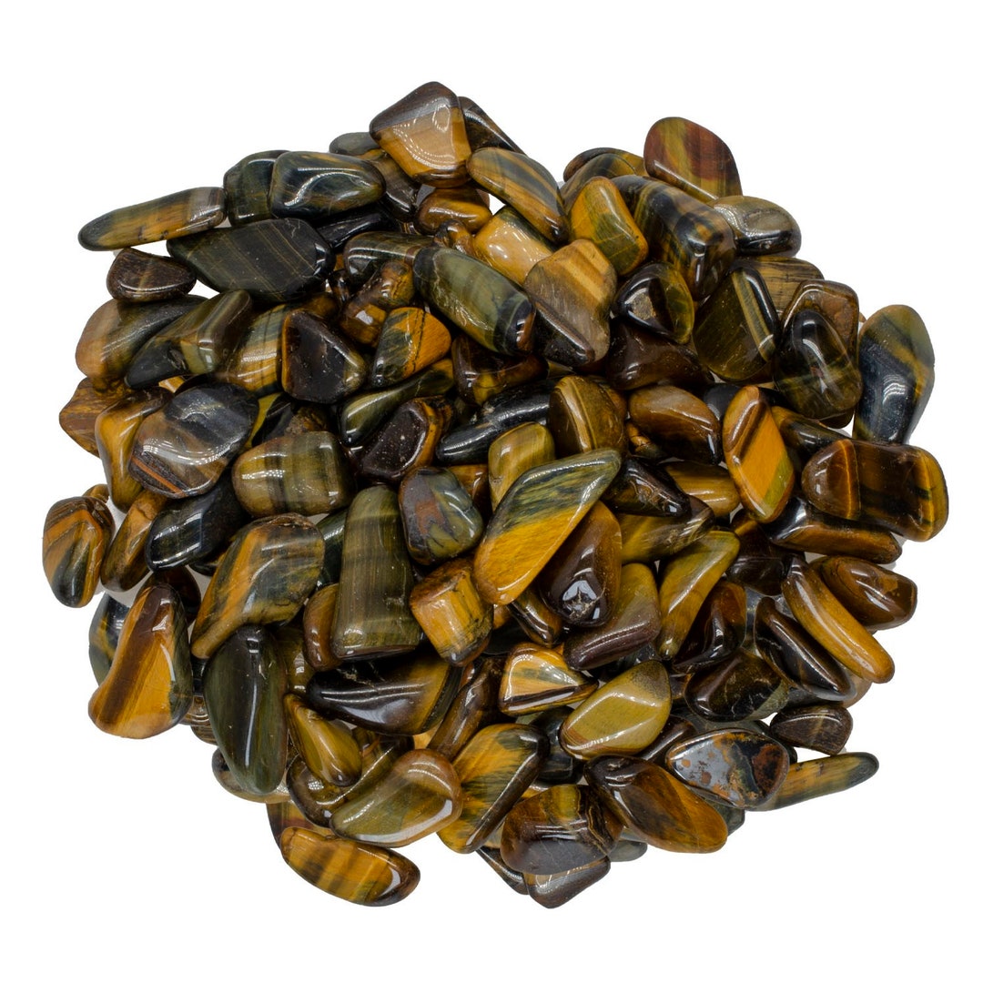 Digging Dolls: 2 Lbs Tumbled Varigated Tiger Eye Stones From Africa - 0 ...