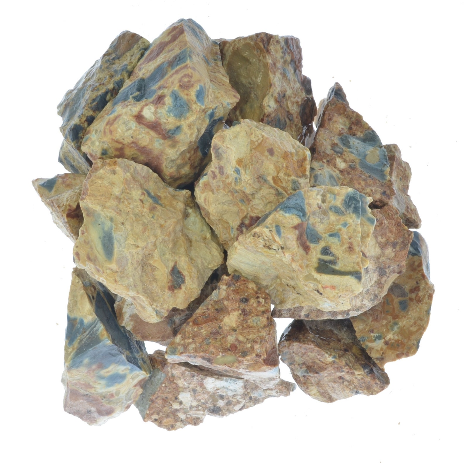 Digging Rough Stone Digging Dolls: 1/2 Lb of Oceanite Rough Stones From Mexico - Raw Rocks ...