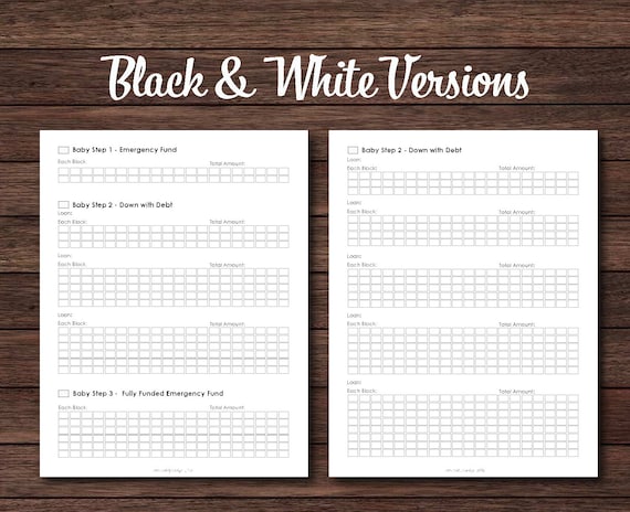 Dave Ramsey Baby Steps Chart