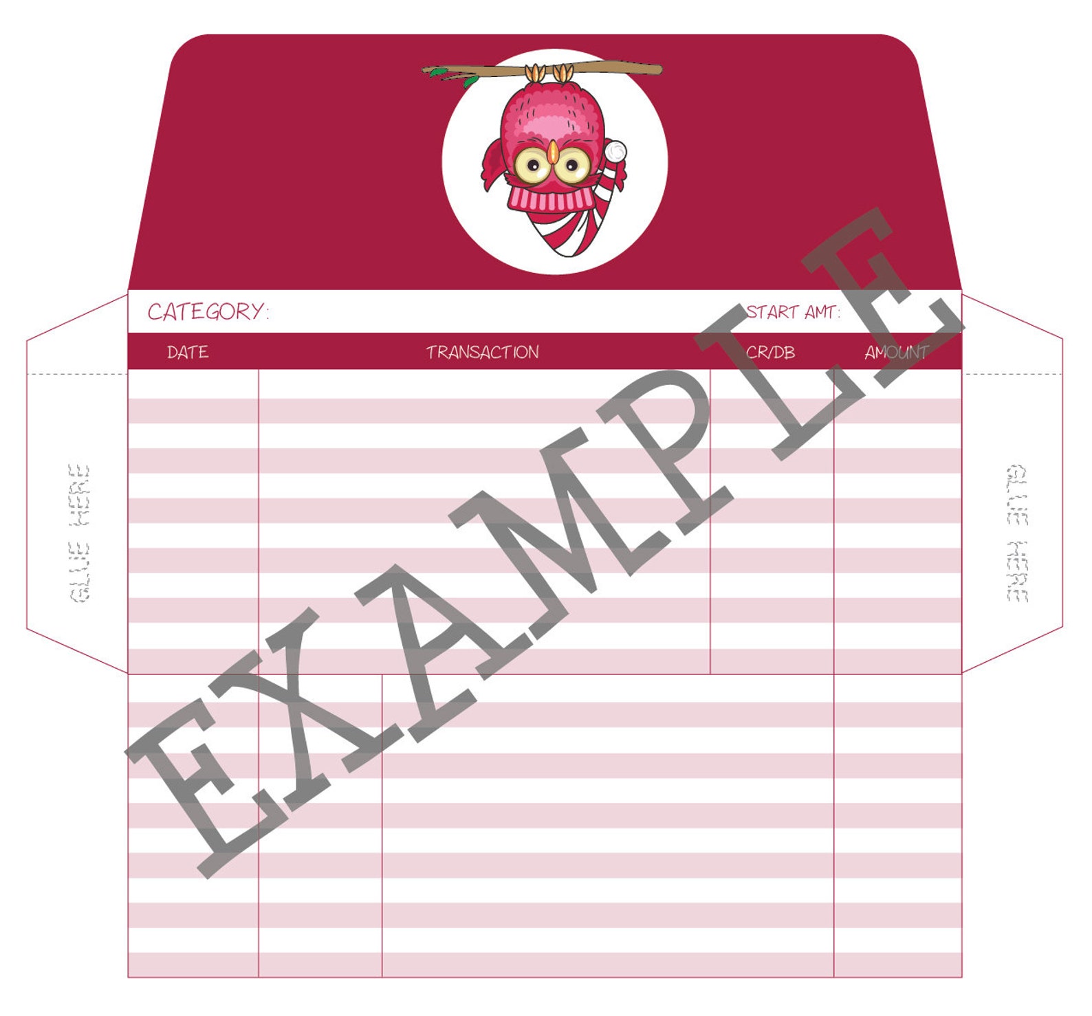 Envelope System Cash Tracker Money Management Cash Etsy