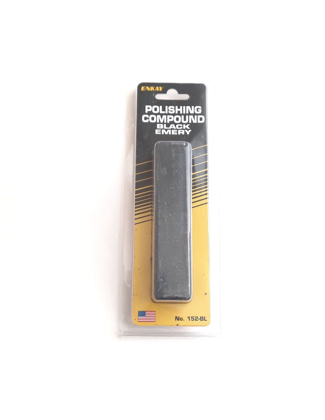 Black Emery Sharpening Buffing Compound Bar Strop Knives Tools Razors