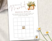 Bridal Bingo Game, Farmers Market Theme, Bridal Shower Activity Corjl Editable, (Digital Download)