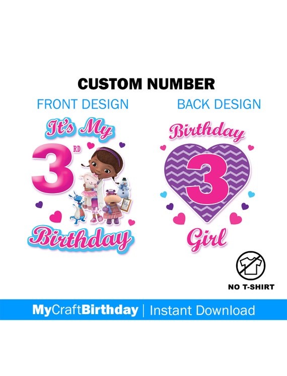 doc mcstuffins 3rd birthday outfit