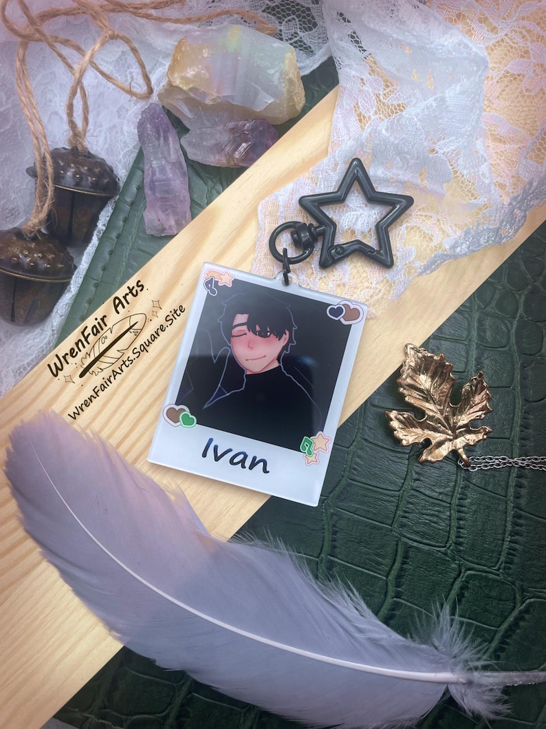 Ivan Polaroid Style Acrylic Keychain | Alien Stage Fan Merch | Anime ...