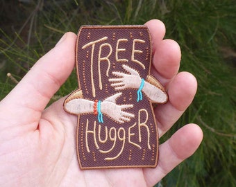 Tree Hugger Patch - Wald Patch - Hippie Patch - Natur Patch - Im Freien Patch - Wandern Patch - Abenteuer Patch - Reise Patch
