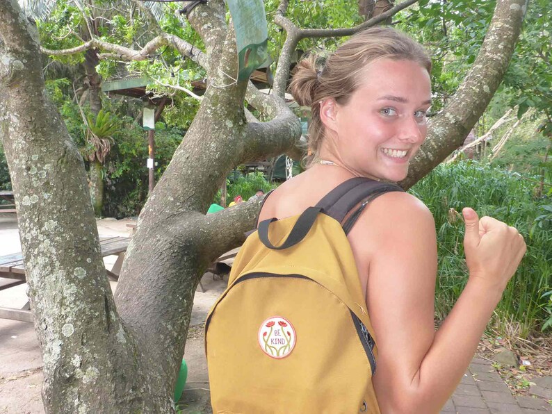 Humanitarian Patch Flower Patch Kindness Patch Love Patch Altruism Patch Activist Patch Travel Patch Be Kind Patch