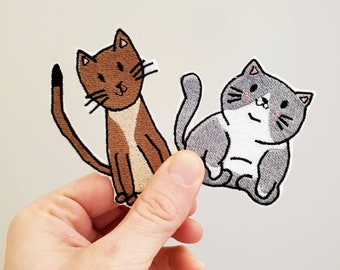 Ecusson Chat Etsy