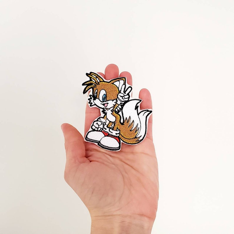 Fox Character Iron On Patch