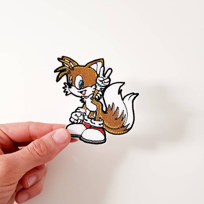 Fox Character Iron On Patch