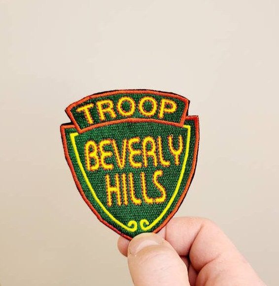 Beverly Hills Badge Iron On Patch