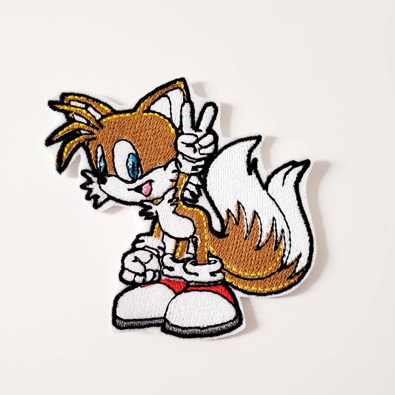 Fox Character Iron On Patch