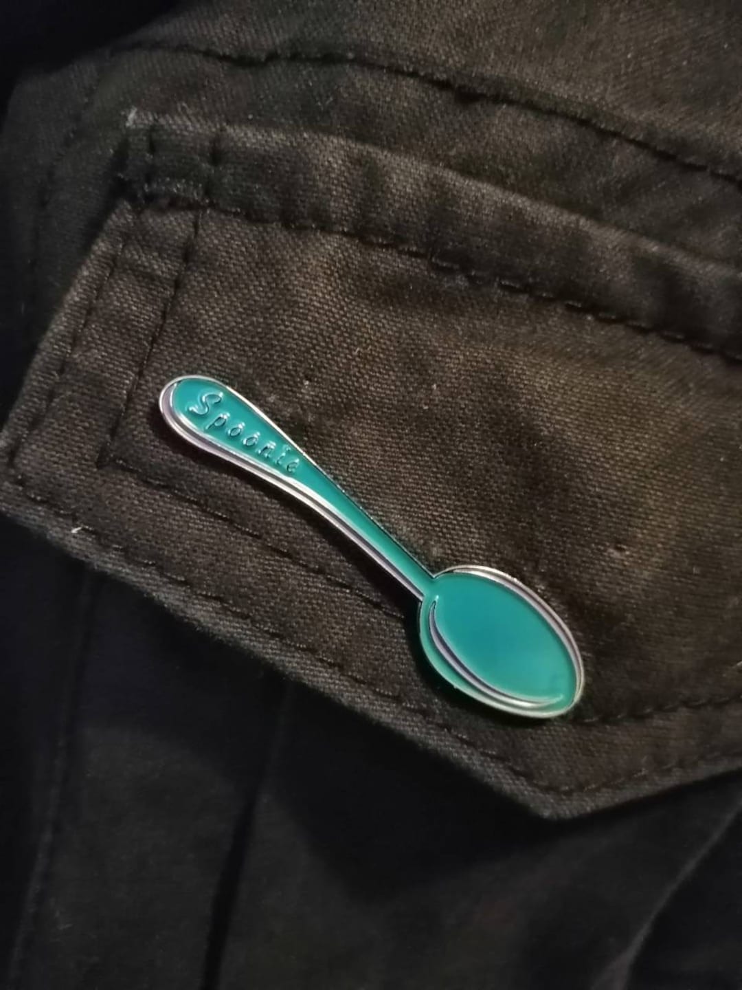 Spoonie Chronic Illness Enamel Pin Etsy