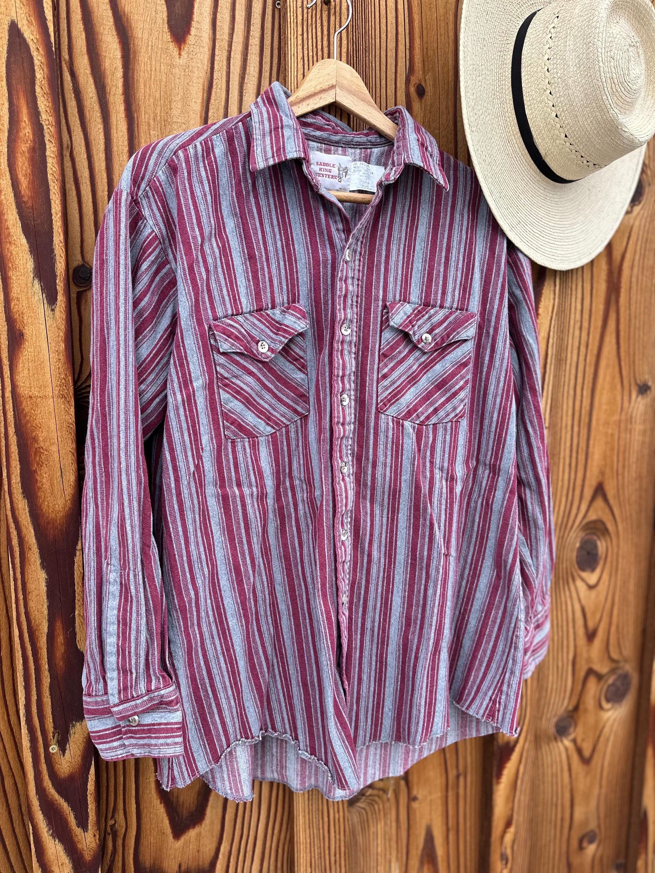 Men’s Ranch Button Down Shirt - Etsy