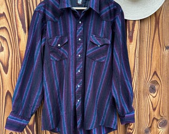 Men’s Ranch Vintage Button Down Shirt