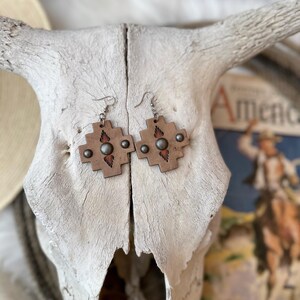 Western Leather Earrings