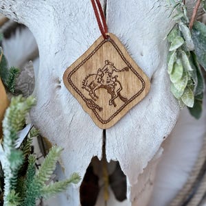 Western Wood Ornamemt