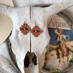 Western Leather Earrings