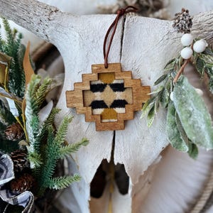 Western Wool Ornament