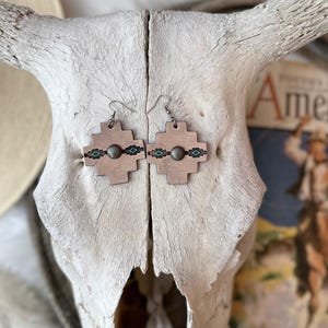 Western Leather Earrings