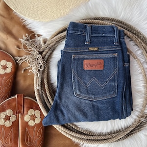 Vintage Wrangler Blue Denim Jeans