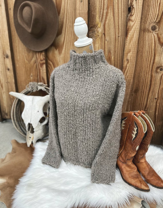 Chunky Wool Blend Sweater