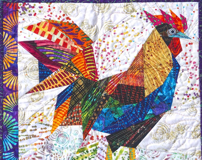 Great Blue Heron Quilt Pattern Etsy