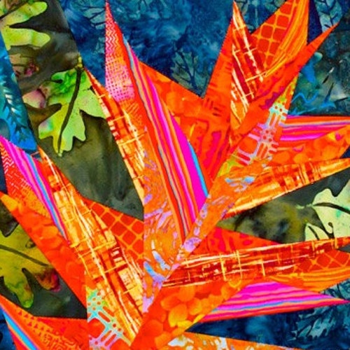 Black Oak Leaf Quilt Pattern Etsy