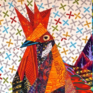 Ruddy Rooster Quilt Pattern