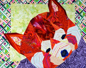 Red Panda quilt pattern