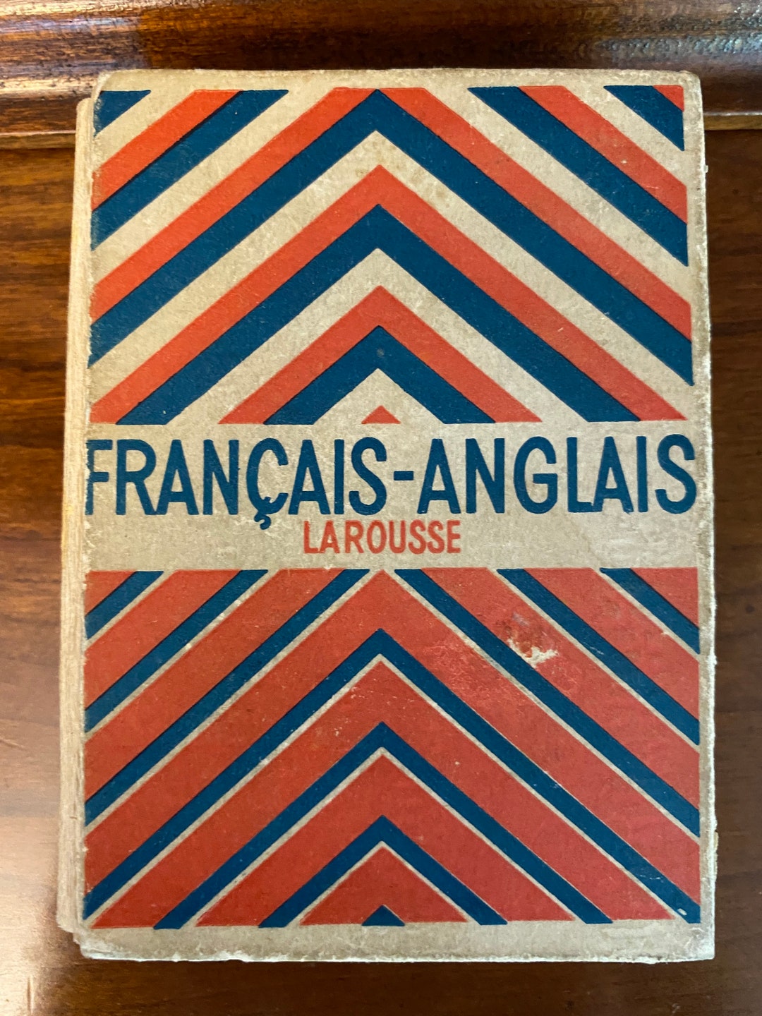 Small English French Dictionary Larousse 1941 Petite Size by Louis