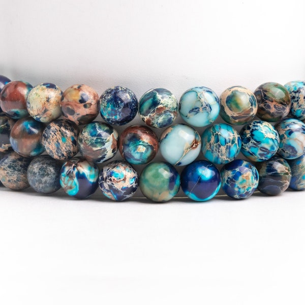 Blue Jasper Beads - Etsy
